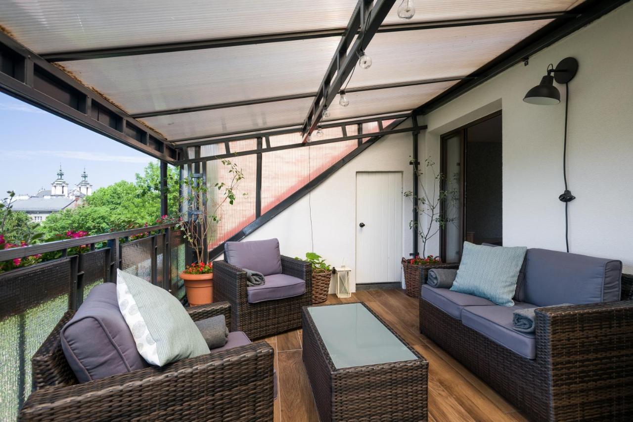 Kazimierz Apartment Krakow Bagian luar foto